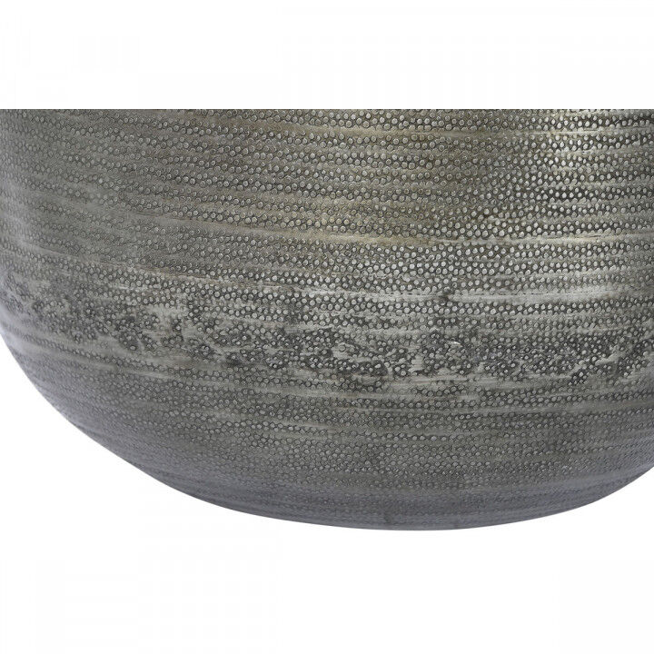 Set of Planters Home ESPRIT Golden Silver Aluminium 34,5 x 36 x 63 cm