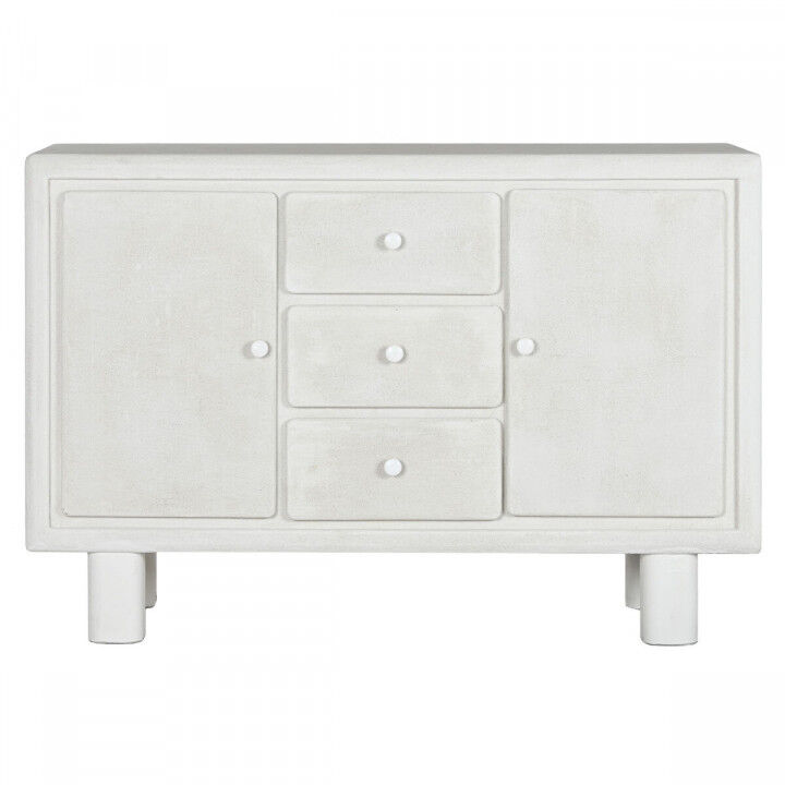 Credenza Home ESPRIT Bianco Abete Legno MDF 120 x 38 x 80 cm