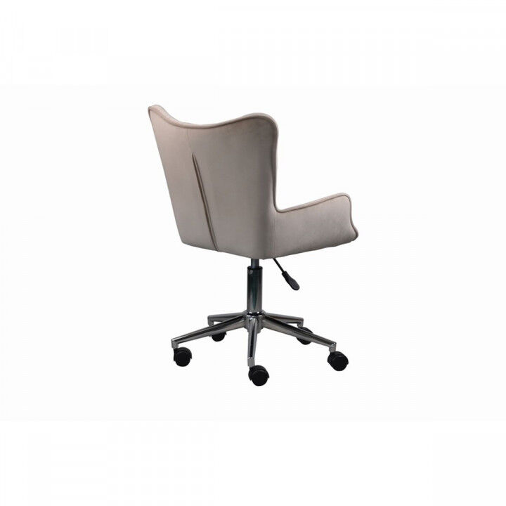 Stuhl DKD Home Decor Creme Silberfarben 52 x 56,5 x 80 cm