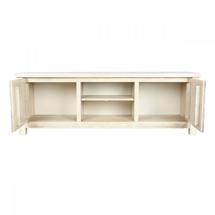 TV furniture Home ESPRIT Natural Acacia 160 x 42 x 55 cm