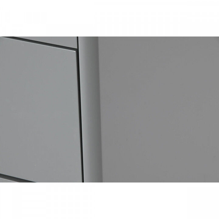 Ladenkast Home ESPRIT Blauw Grijs Natuurlijk Polypropyleen Hout MDF 120 x 40 x 75 cm