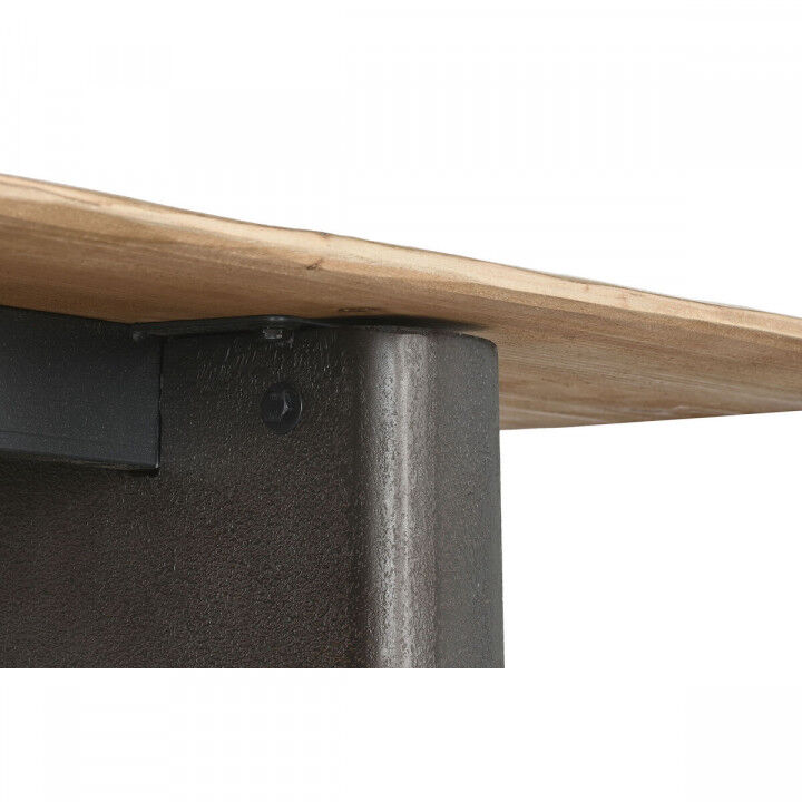 Mesa de Comedor Home ESPRIT Natural Marrón oscuro Abeto 200 x 90 x 75 cm