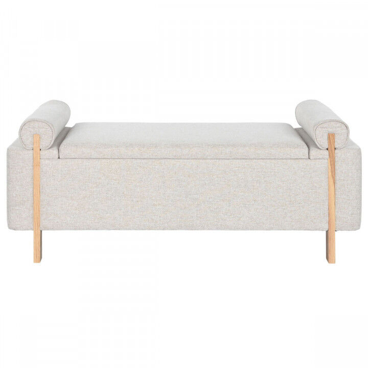 Hocker Home ESPRIT Beige Gold Kiefer 120 x 45 x 50 cm