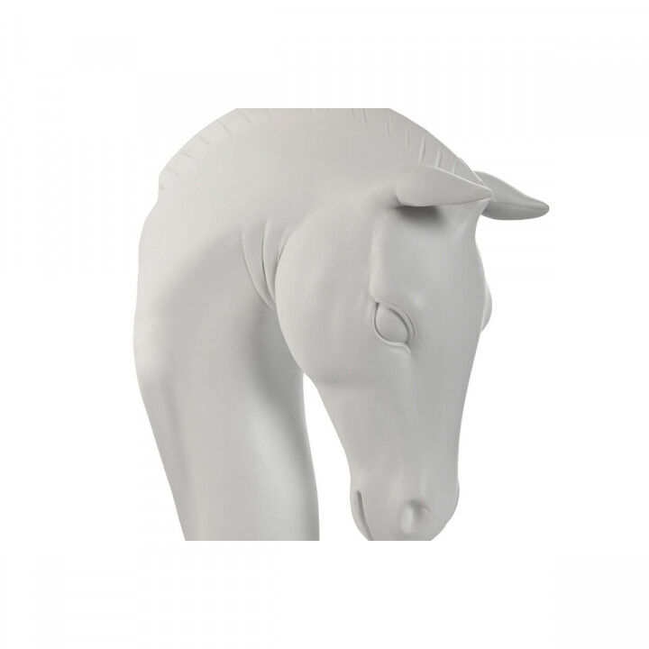 Lampada da Parete Home ESPRIT Bianco 50 W Moderno Cavallo Finitura invecchiata 220 V 18 x 21,5 x 50,5 cm