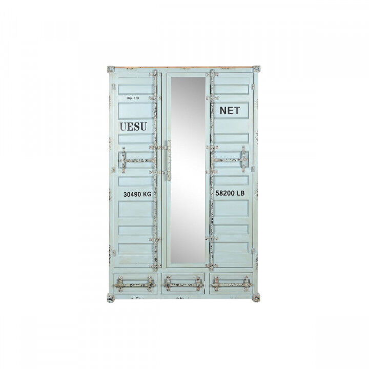 Armoire Home ESPRIT Turquoise Bleu ciel 112 x 46 x 174 cm