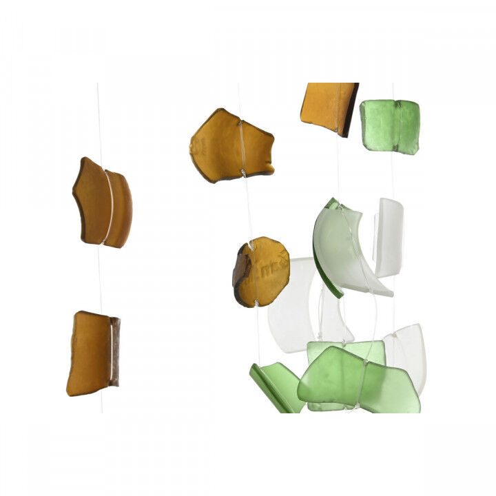 Ophangdecoratie Home ESPRIT Blauw Wit Bruin Boho Macramé (2 Stuks) (12 Stuks)