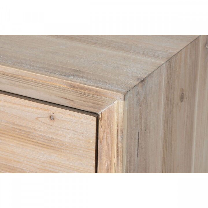 Mesa de Centro Home ESPRIT Natural Madera de abeto Madera MDF 130 x 70 x 46 cm