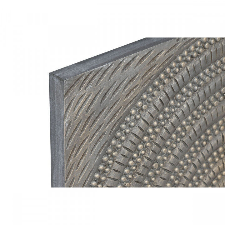 Wanddecoratie Home ESPRIT Gouden Modern 80 x 3,5 x 80 cm (4 Onderdelen)