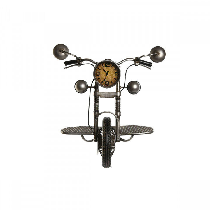 Wanduhr Home ESPRIT Schwarz Silberfarben Metall 60 x 30 x 78 cm