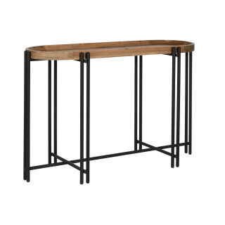 Meuble d'Entrée Home ESPRIT Marron Noir 115 x 40 x 75 cm