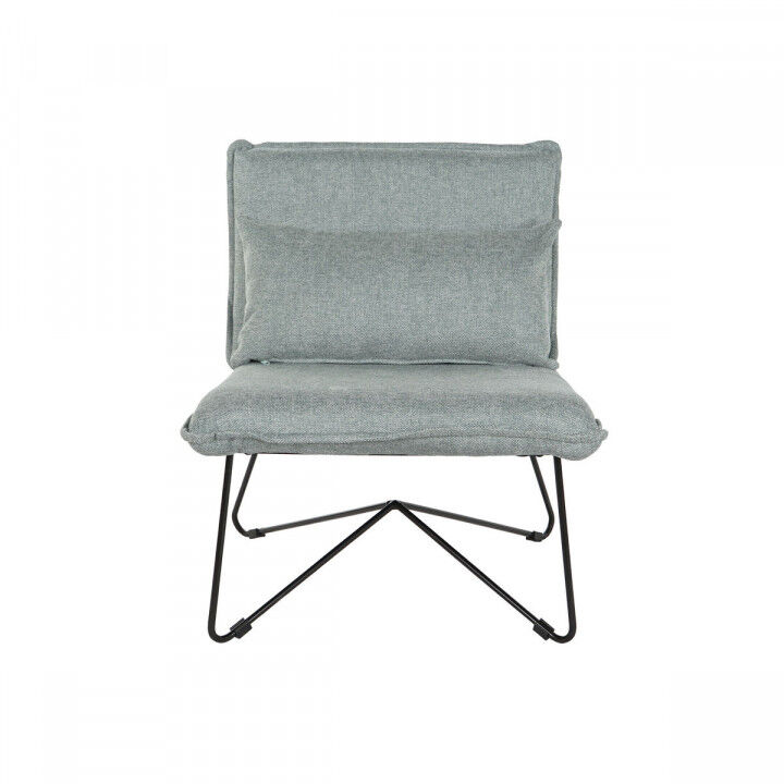 Sillón Home ESPRIT Negro Verde Metal 66 x 78 x 75 cm