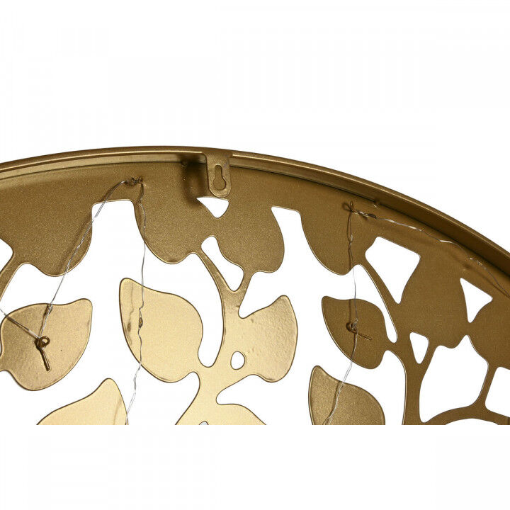 Decorazione da Parete Home ESPRIT Nero Dorato Buddha Orientale 100 x 1 x 100 cm (2 Unità)