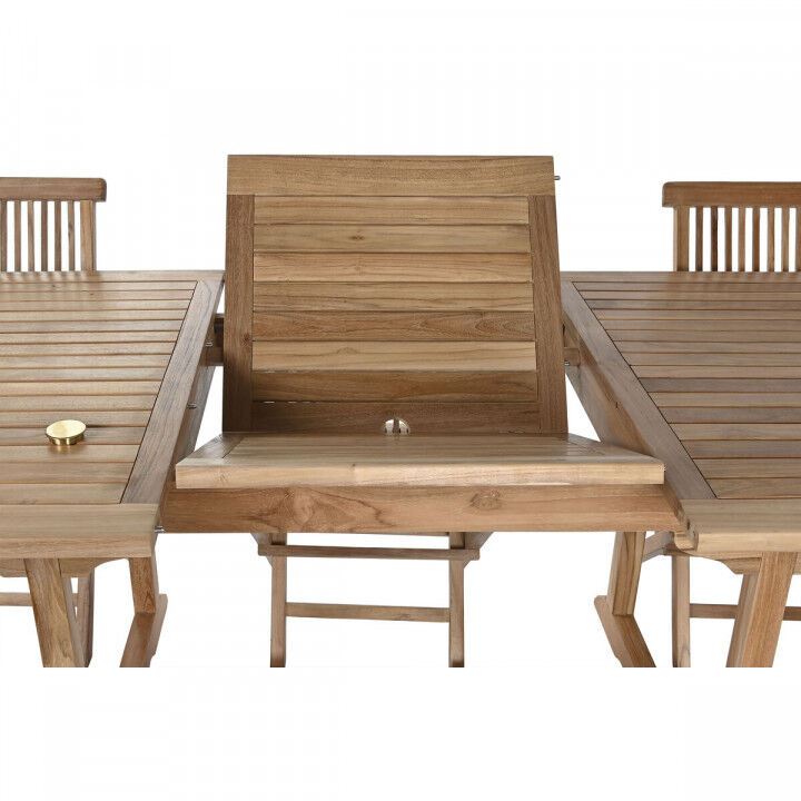 Table set with chairs Home ESPRIT 180 x 100 x 75 cm