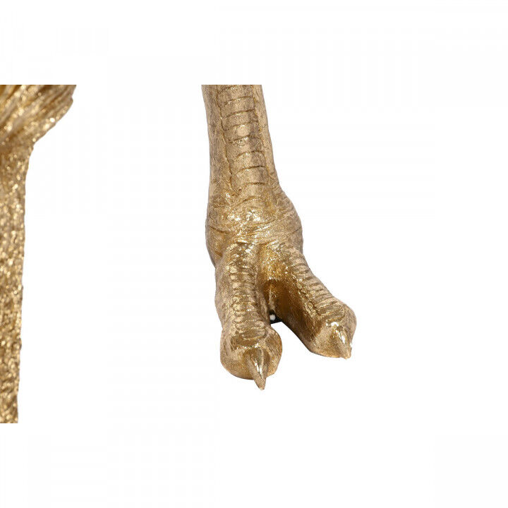 Kleine bijzettafel Home ESPRIT Gouden Hars Kristal 60 x 60 x 62 cm