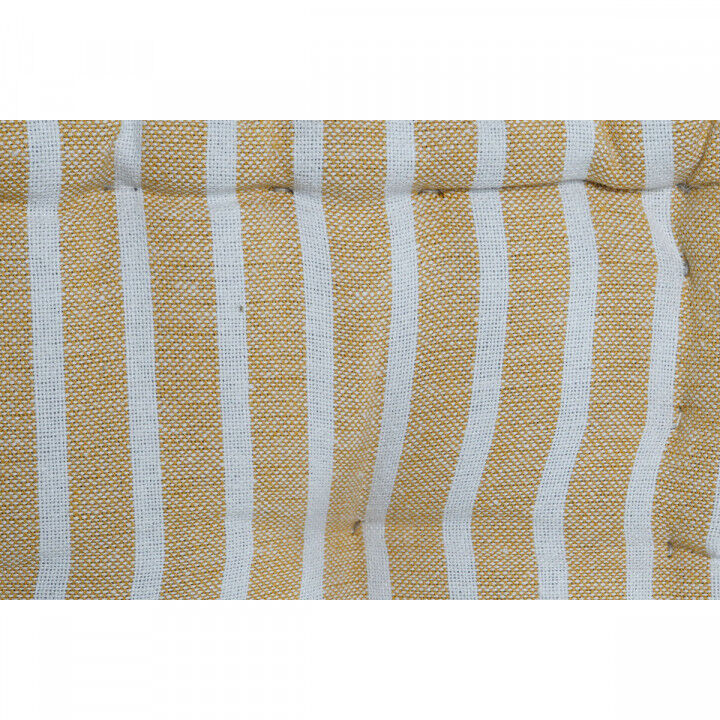 Cuscino Home ESPRIT Giallo Beige Mediterraneo 56 x 56 x 13 cm (3 Unità)