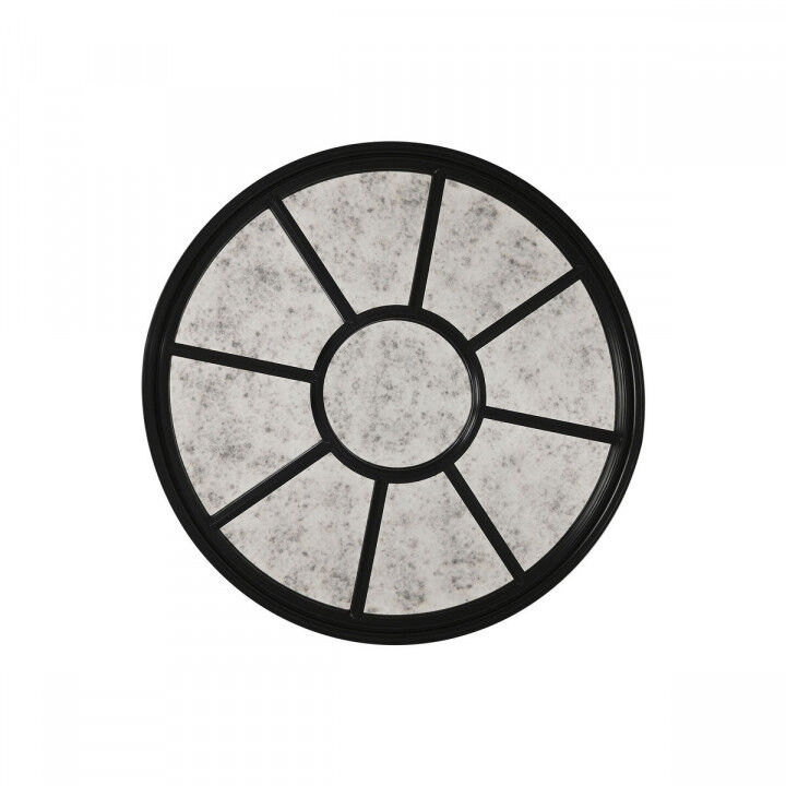 Miroir mural Home ESPRIT Noir Finition vieillie 100 x 5 x 100 cm