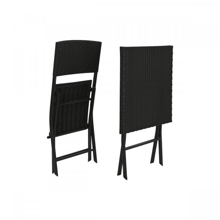 Meubles de jardin Home ESPRIT Noir 58 x 58 x 71,5 cm