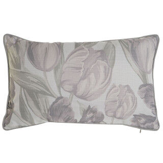 Cuscino Home ESPRIT Stampato Tulipano 50 x 10 x 30 cm
