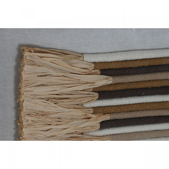 Schilderij 3D Home ESPRIT Raffia polyestyreen 50 x 3 x 70 cm 50 x 3,5 x 70 cm