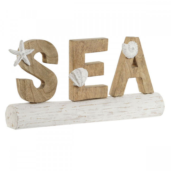 Figurine Décorative Home ESPRIT Sea Blanc Naturel méditerranéen 47 x 8 x 24,5 cm
