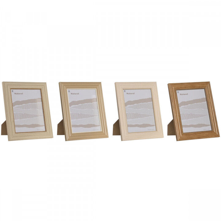 Cadre photo Home ESPRIT Multicouleur Verre polystyrène 21,2 x 1,6 x 26,2 cm (4 Unités)