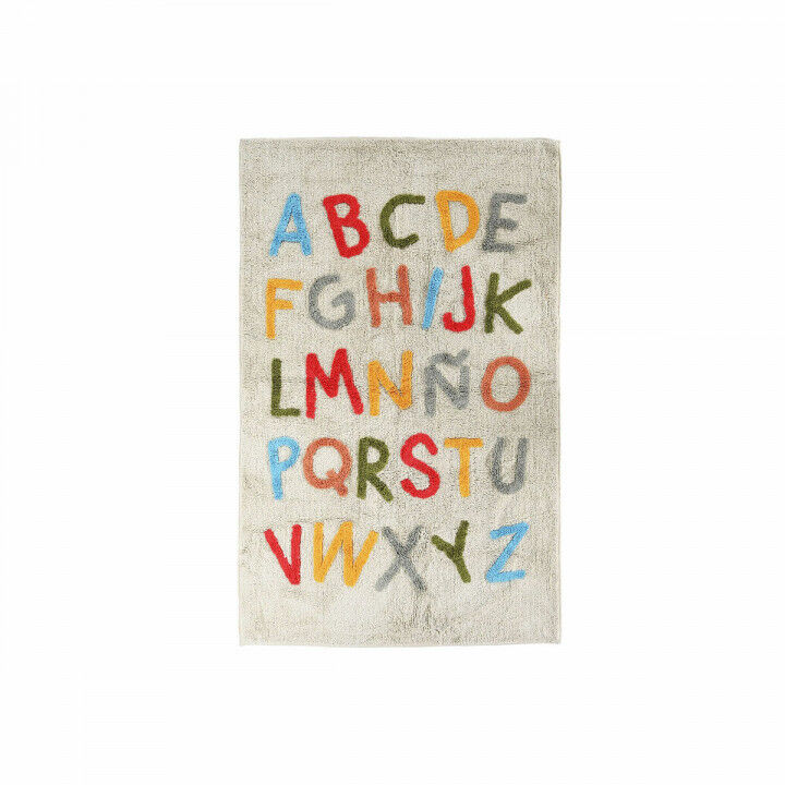 Tapijt Home ESPRIT Wit Multicolour Kinderen 100 x 150 x 1,5 cm