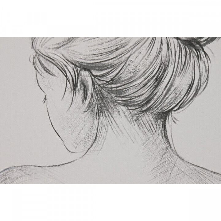 Leinwand Home ESPRIT Weiß Schwarz Grau Damen Moderne 82,3 x 4,5 x 102,3 cm 82,5 x 4,5 x 102,5 cm (2 Stück)