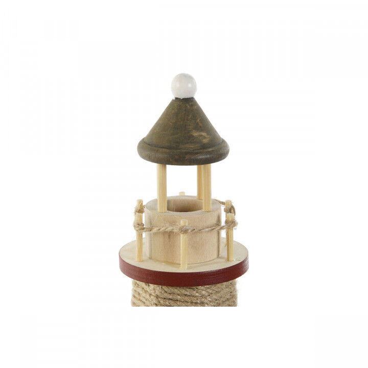 Décoration lumineuse Home ESPRIT Bois Aluminium Phare 20 x 20 x 30,5 cm (2 Unités)