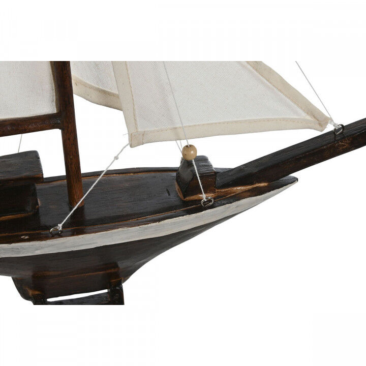 Statua Decorativa Home ESPRIT Bianco Marrone Mediterraneo 55 x 8 x 70 cm (3 Pezzi)