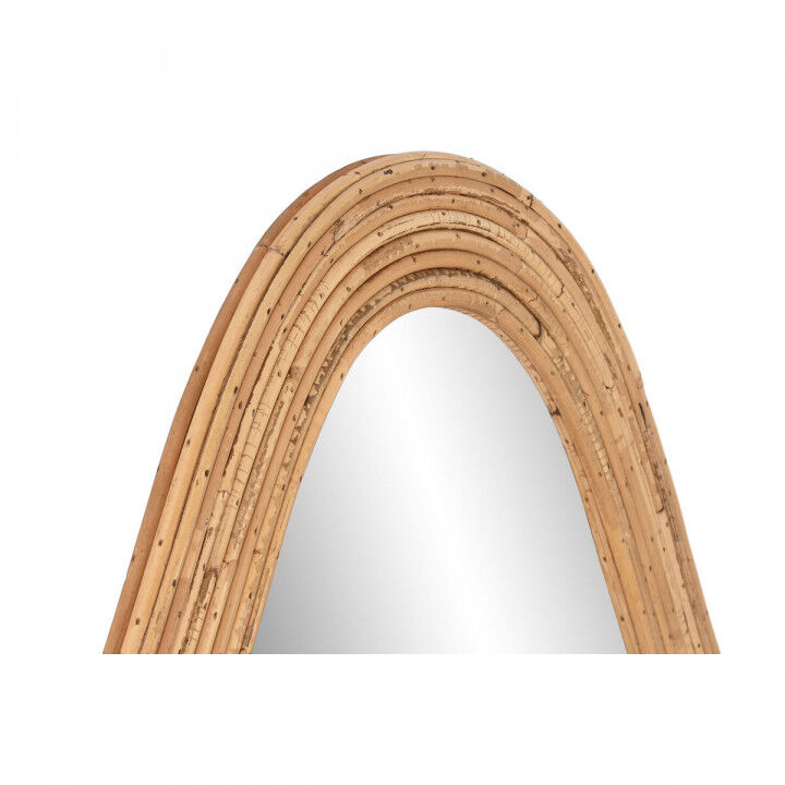 Wandspiegel Home ESPRIT Natuurlijk Kristal Rotan Stads 71 x 2,5 x 120,5 cm