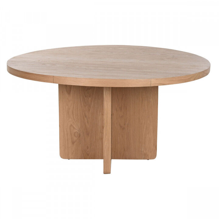 Eettafel Home ESPRIT Natuurlijk Ekträ 152 x 152 x 78 cm