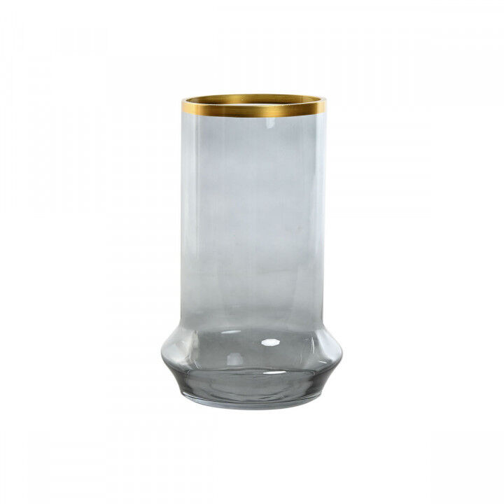 Kerzenschale Home ESPRIT Blau Gold Kristall 17 x 17 x 28 cm