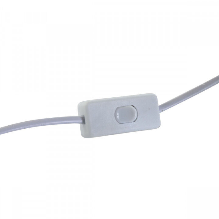 Lampe de bureau Home ESPRIT Blanc Beige Céramique 50 W 220 V (2 Unités)