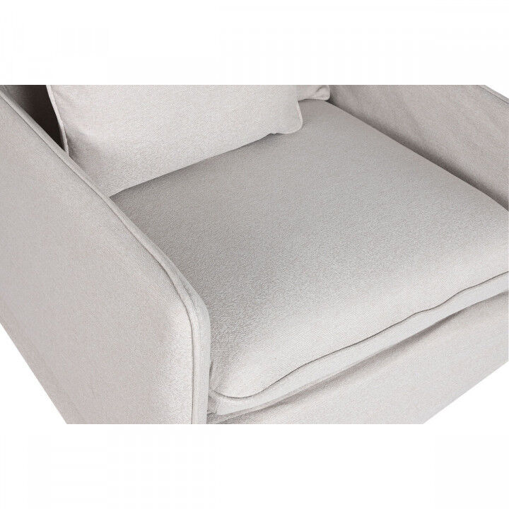 Sillón Home ESPRIT Beige 85 x 85 x 74 cm