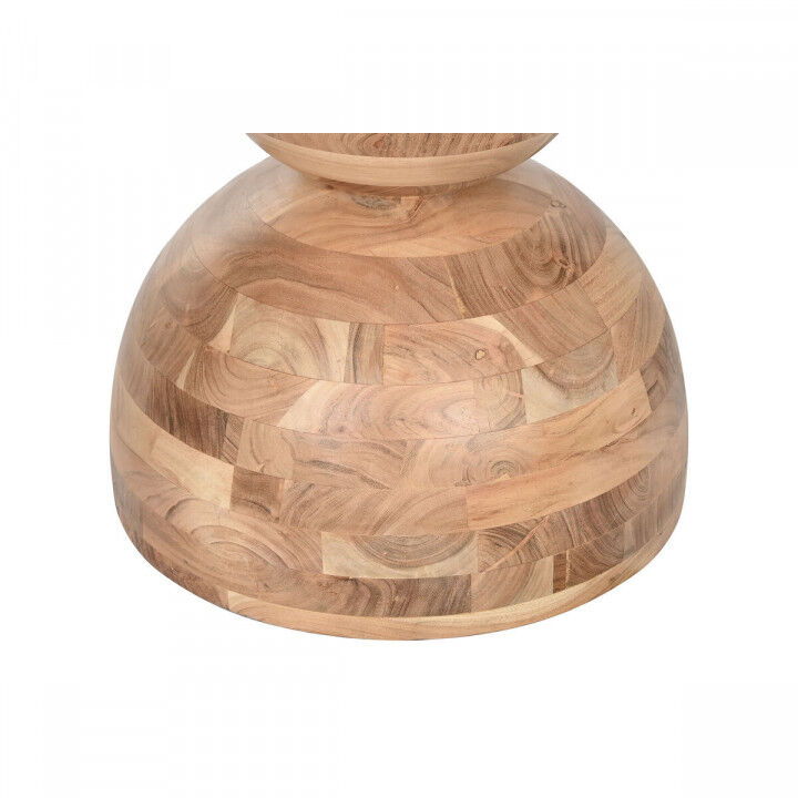 Table de Salle à Manger Home ESPRIT Marron Naturel Acacia 115 x 115 x 76 cm