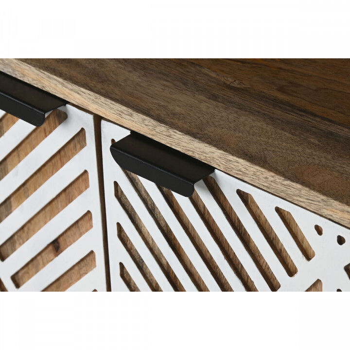 Scaffale Home ESPRIT Bianco Legno di mango 90 x 35 x 168 cm