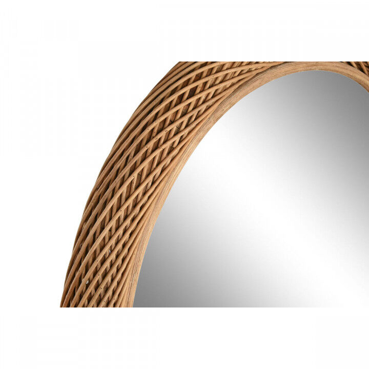 Miroir mural Home ESPRIT Marron Clair Naturel Urbaine 72 x 7 x 72 cm