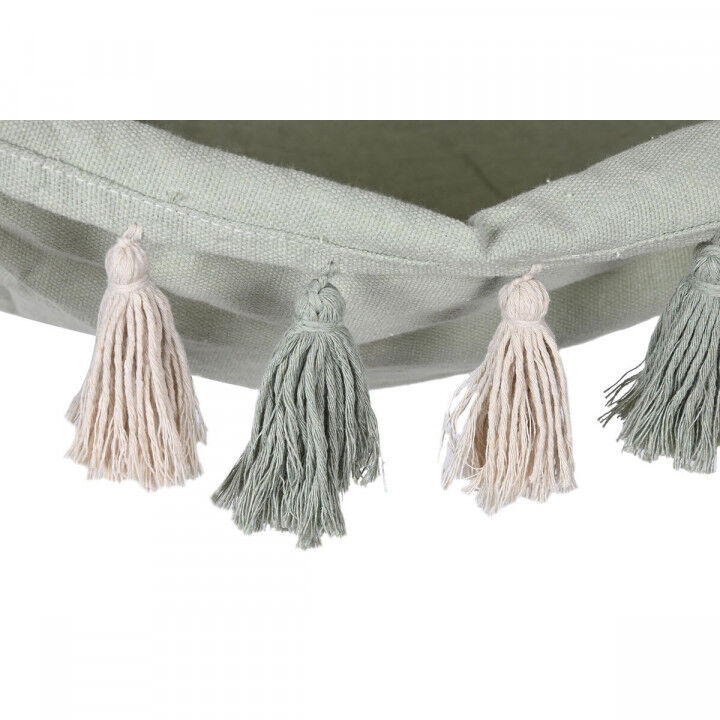 Sedia da giardino Home ESPRIT Verde Cotone Legno 100 x 50 x 135 cm