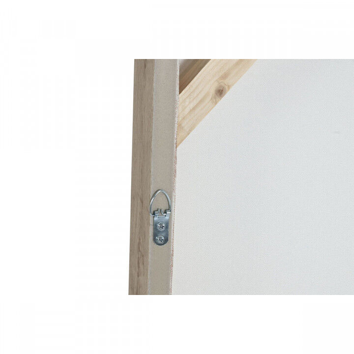 Lienzo Home ESPRIT Blanco Marrón Abstracto Moderno 92 x 3,8 x 122 cm (2 Unidades)