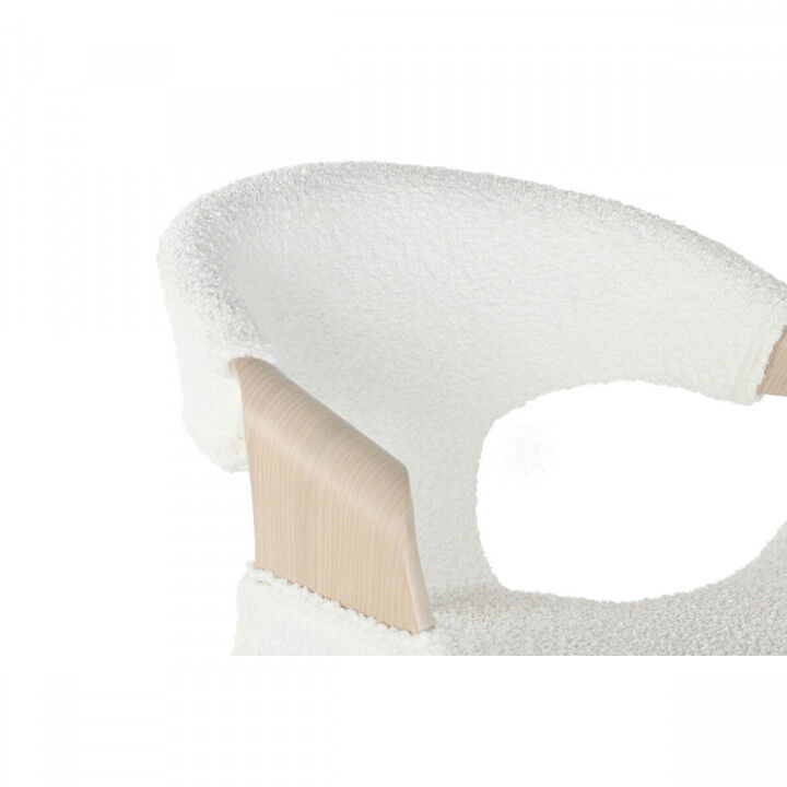 Taburete Home ESPRIT Blanco Madera 55,5 x 52,5 x 92,5 cm