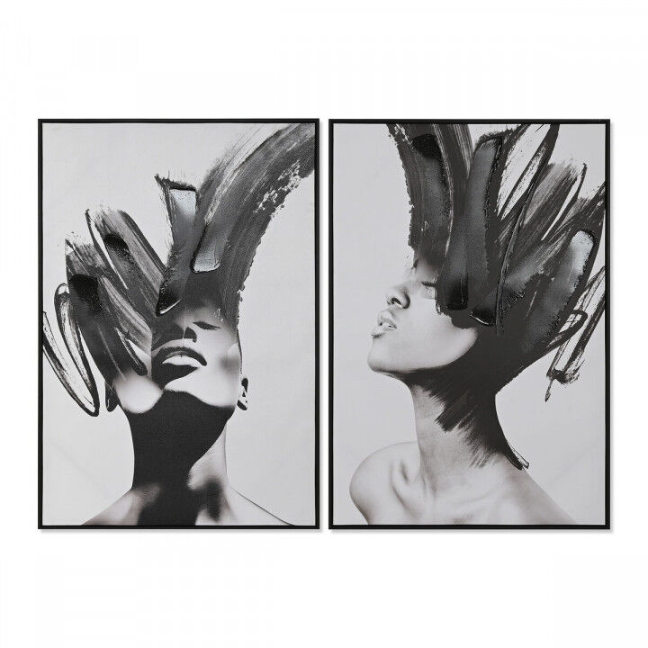 Canvas Home ESPRIT polyestyreen Canvas 83 x 4 x 123 cm