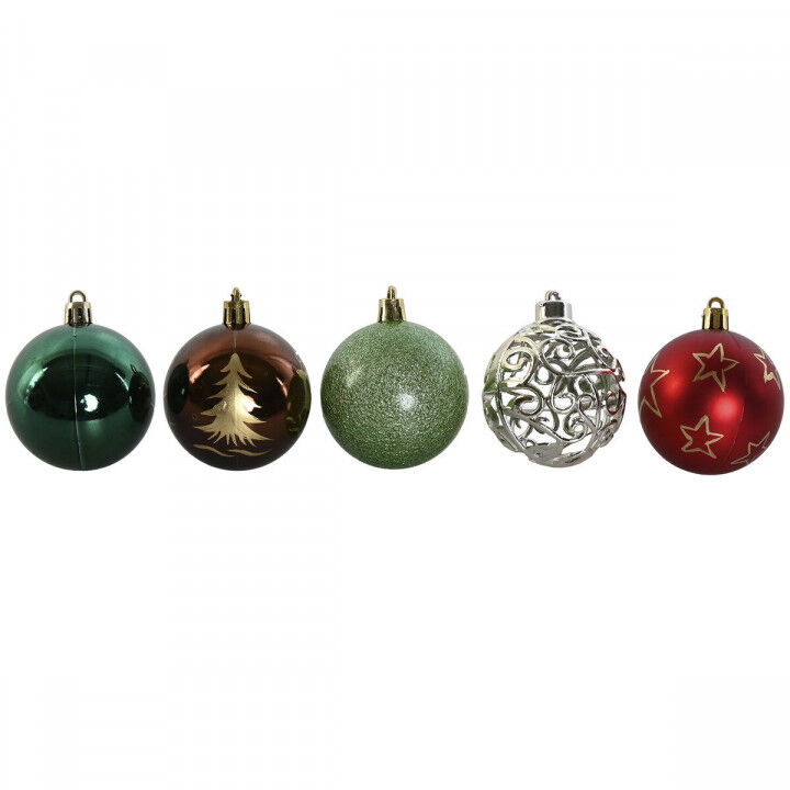 Kerstballen Home ESPRIT Multicolour PVC 18 x 12 x 30 cm (30 Onderdelen)