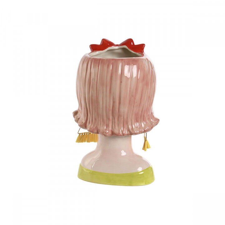 Cache-pot Home ESPRIT Multicouleur Dolomite chica 16 x 14 x 26 cm (2 Unités)