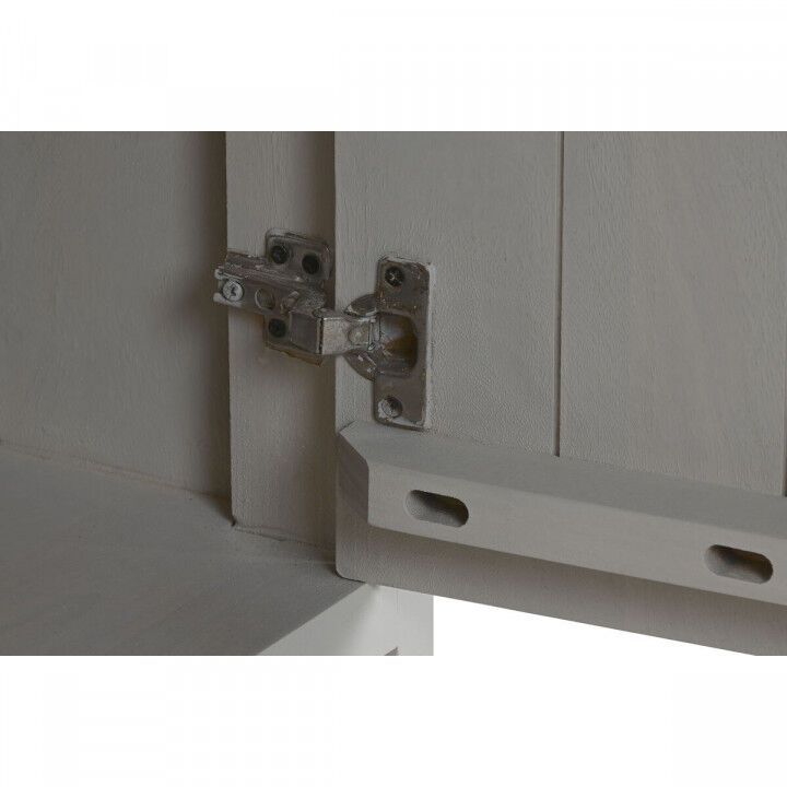 Buffet Home ESPRIT Blanc Bois de manguier 82 x 45 x 195 cm