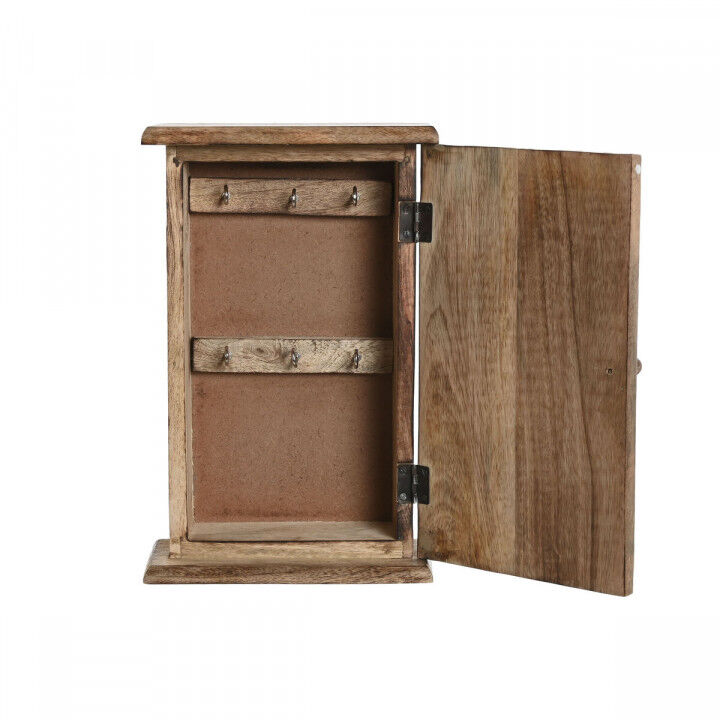 Key cupboard Home ESPRIT White Natural 18 x 7,5 x 28 cm