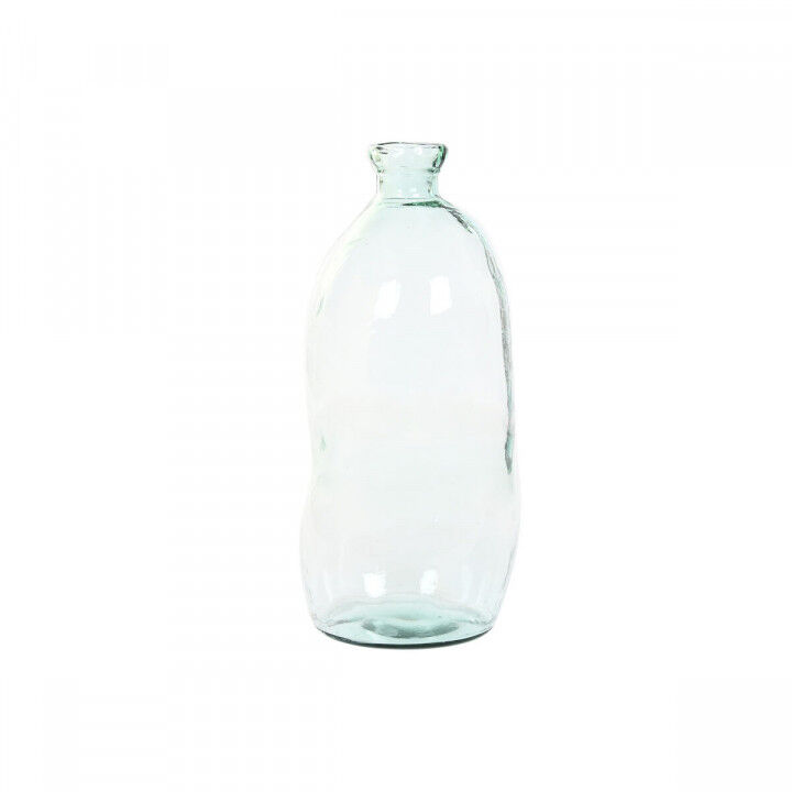 Vase Home ESPRIT Transparent Cristal recyclé 34 x 34 x 73 cm
