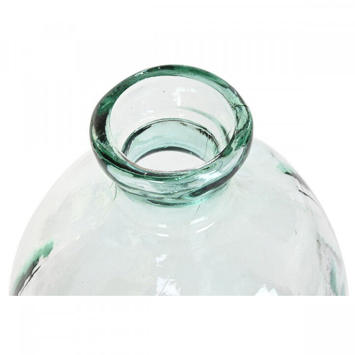 Vaso Home ESPRIT Trasparente Vetro riciclato 34 x 34 x 73 cm