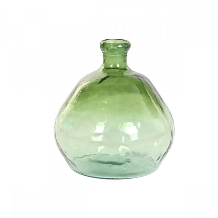 Jarrón Home ESPRIT Verde Cristal reciclado 45 x 45 x 47,5 cm