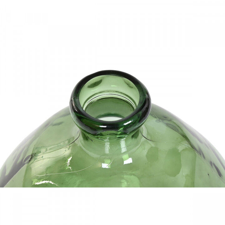 Jarrón Home ESPRIT Verde Cristal reciclado 45 x 45 x 47,5 cm