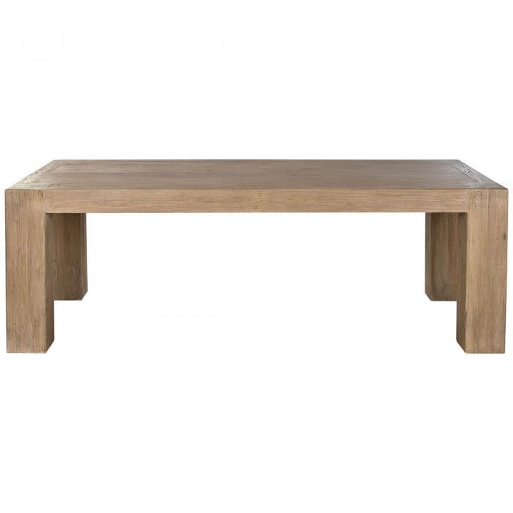 Eettafel Home ESPRIT Natuurlijk Elmhout 220 x 100 x 76 cm